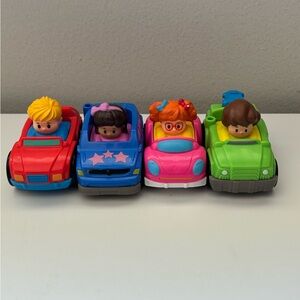 Little people wheelies x4